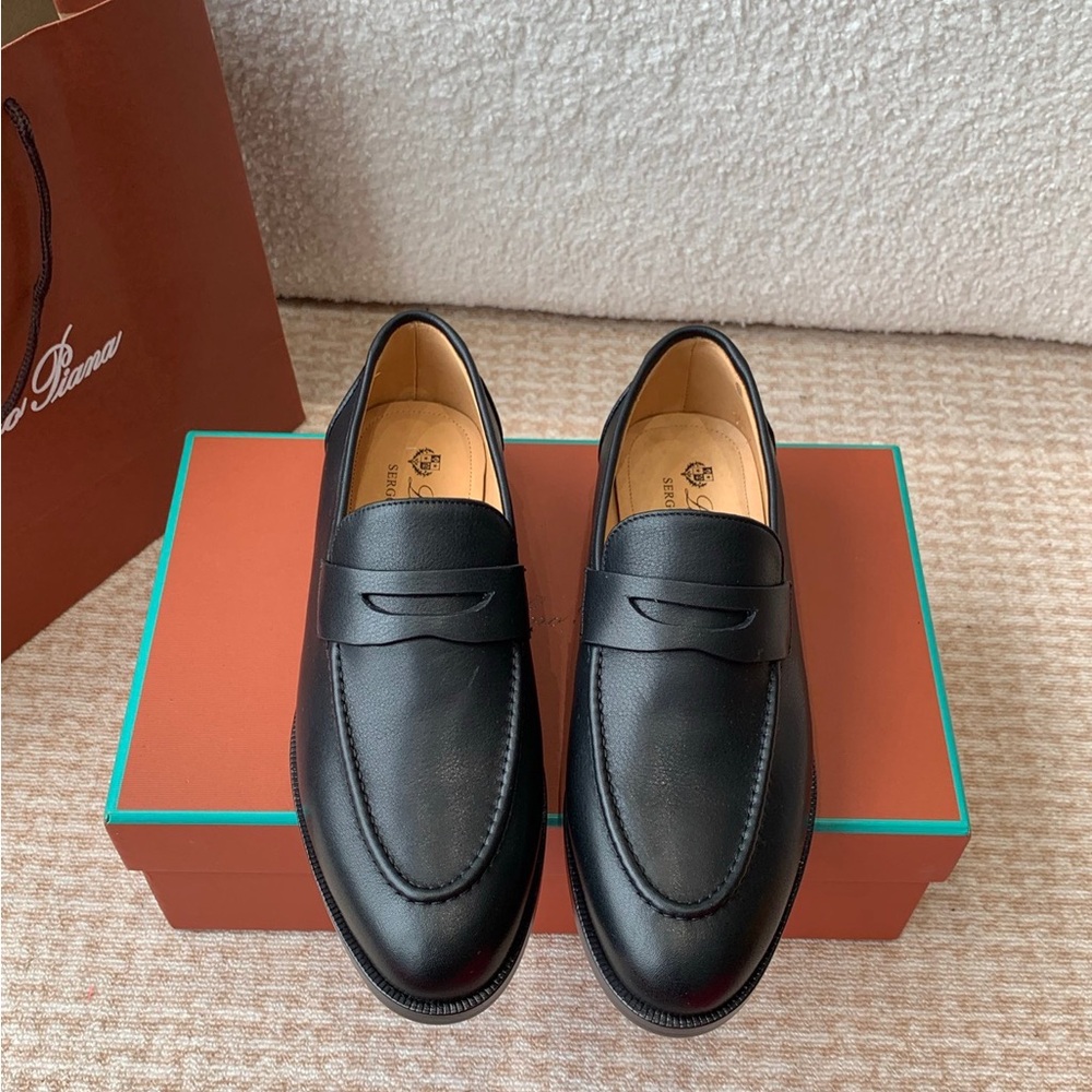 Loro piana women's leather shoes size 39